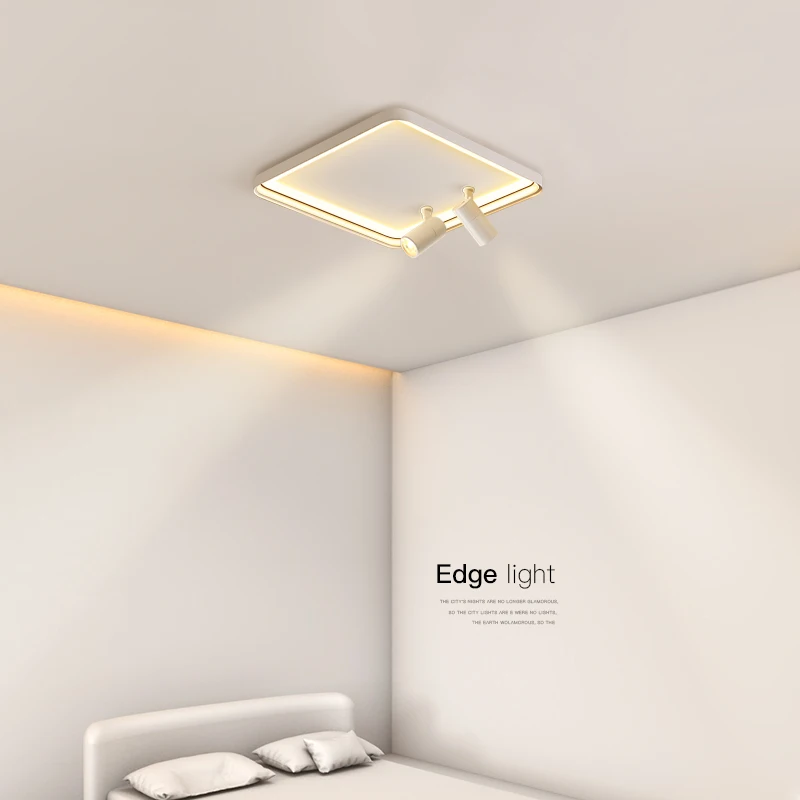 2023 New Modern LED Ceiling Lights For Living Room Bedroom Indoor Round Square Rectangle Lamp Surface Mounted Lighting AC85-260V image 2