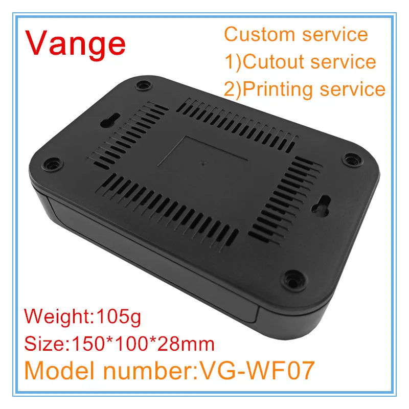 Vange Pcb Behuizing 150*100*28Mm Abs Plastic Projectdoos Diy