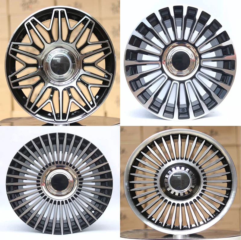 Excellent Quality Forged Alloy Wheels Car Rims Mulit Spokes 18 19 20 21 22 Inch 5x127 5x120 Hyper Black Urban for .R