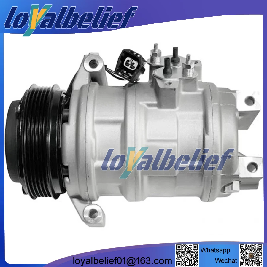 10S20C AC Compressor For Cadillack SRX 4.6L 2004-2009 25718622 MC447180-4312 19130477 25718622 25900440 4471804317 447220-4765