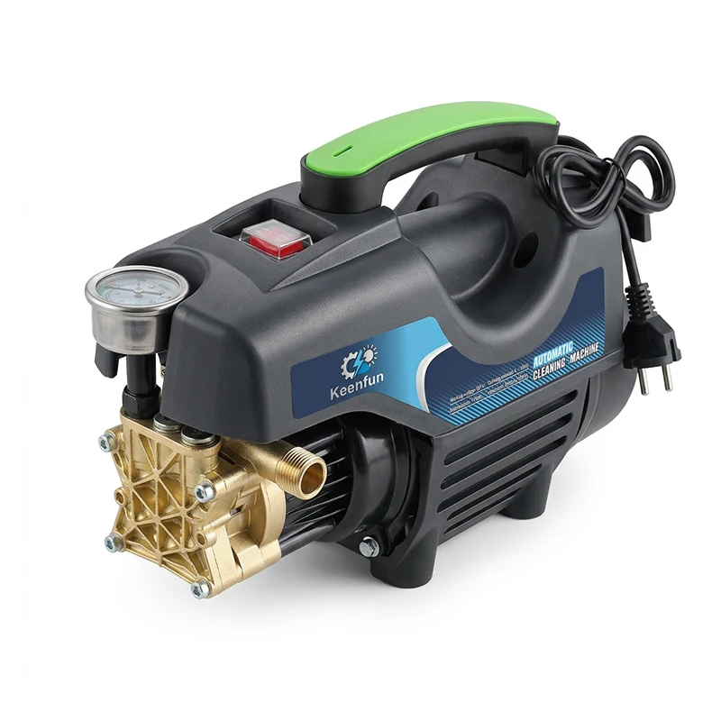 Household Automatic High Pressure Car Washing Machine Floor Cleaning Water Gun Portable Mobile Small High-pressure Cleaning Tool