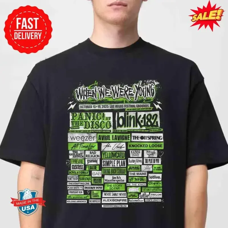 When We Were Young Festival 2025 Las Vegas Grounds On Oct 18th T Shirt