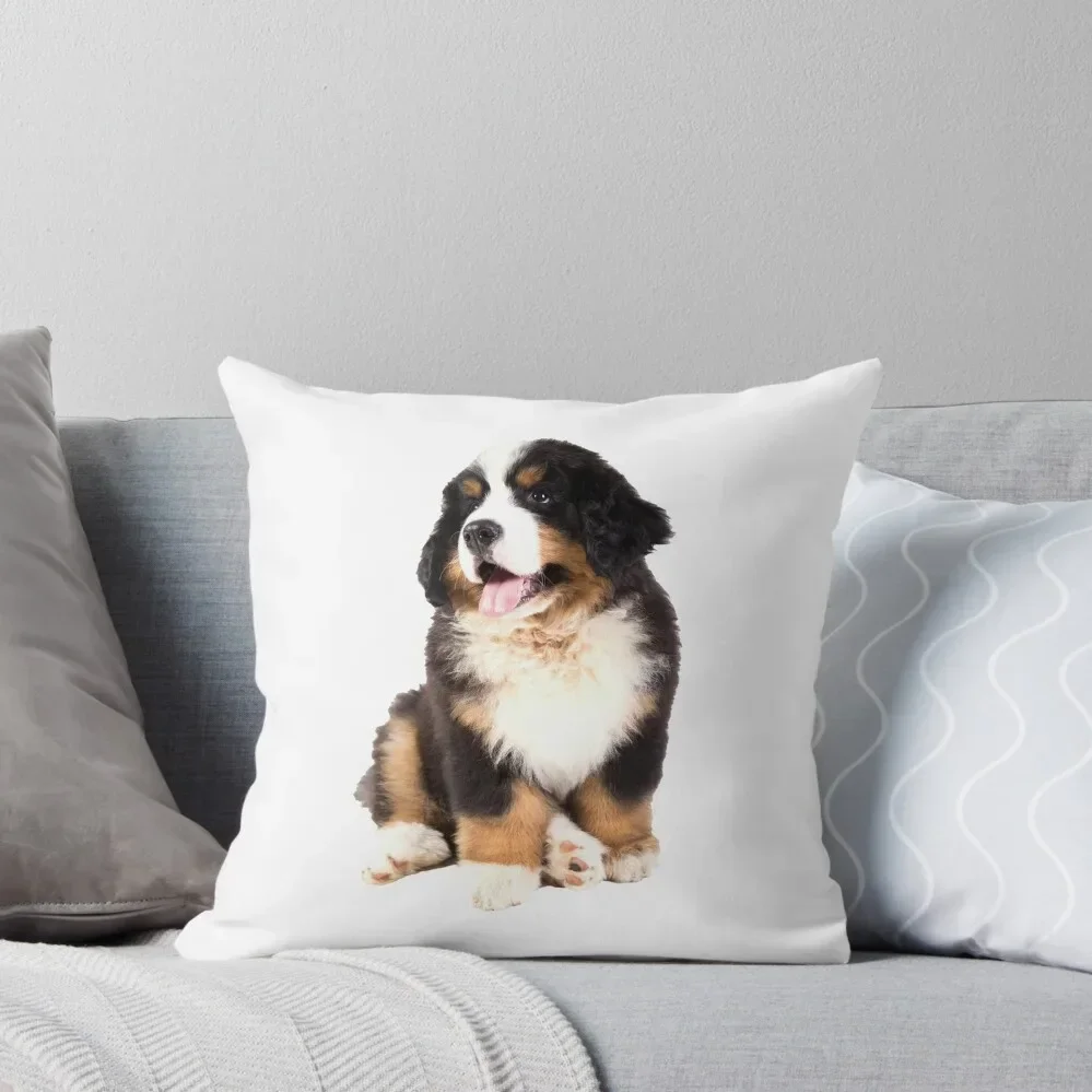 bernese mountain dog puppy Throw Pillow Pillow Cases covers for pillows Christmas Pillow Covers