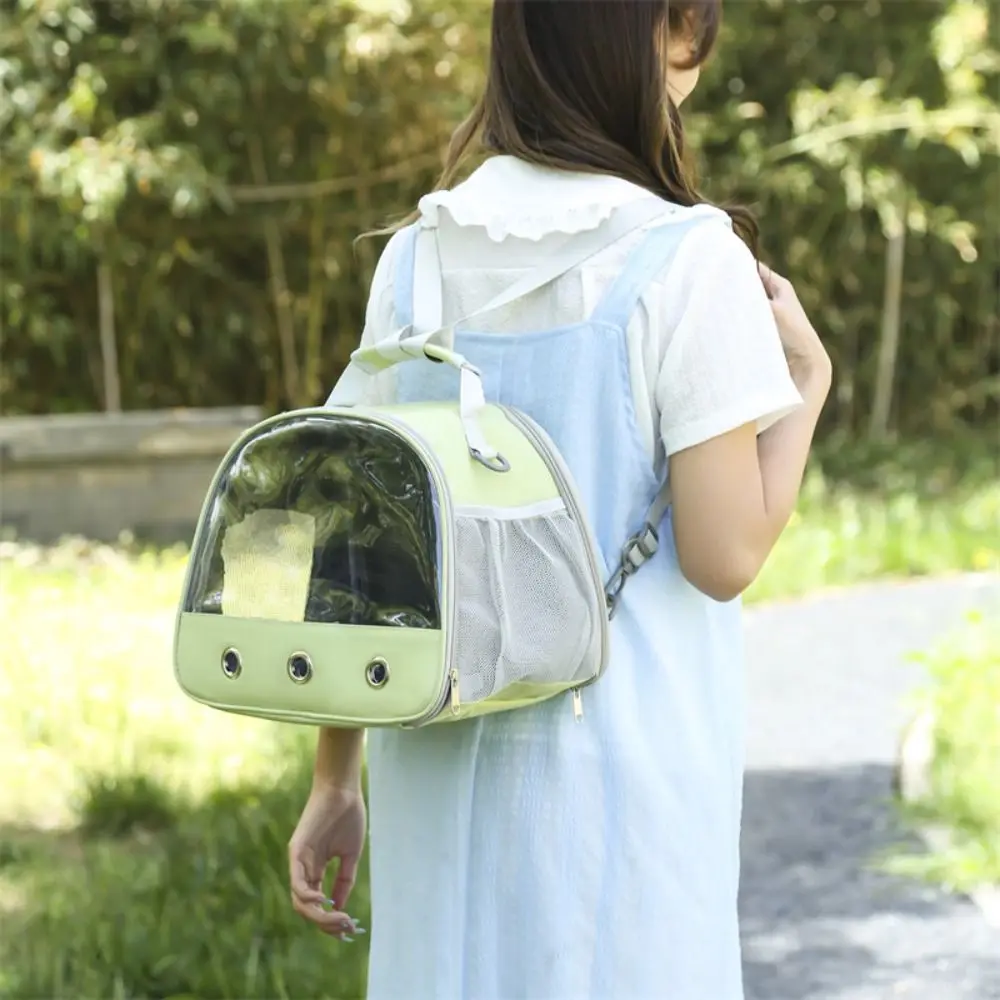 

Breathable Portable Parrot Travel Bag Comfortable Foldable Cat Backpack Large Capacity Bird Backpack for Parrot Hamster Pigeon