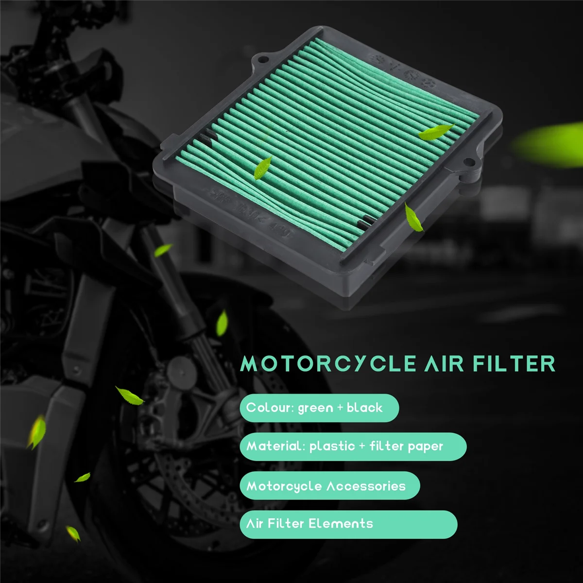 Filtro de ar da motocicleta, Honda CRF1000L África Twin ABS DCT 2016-2019