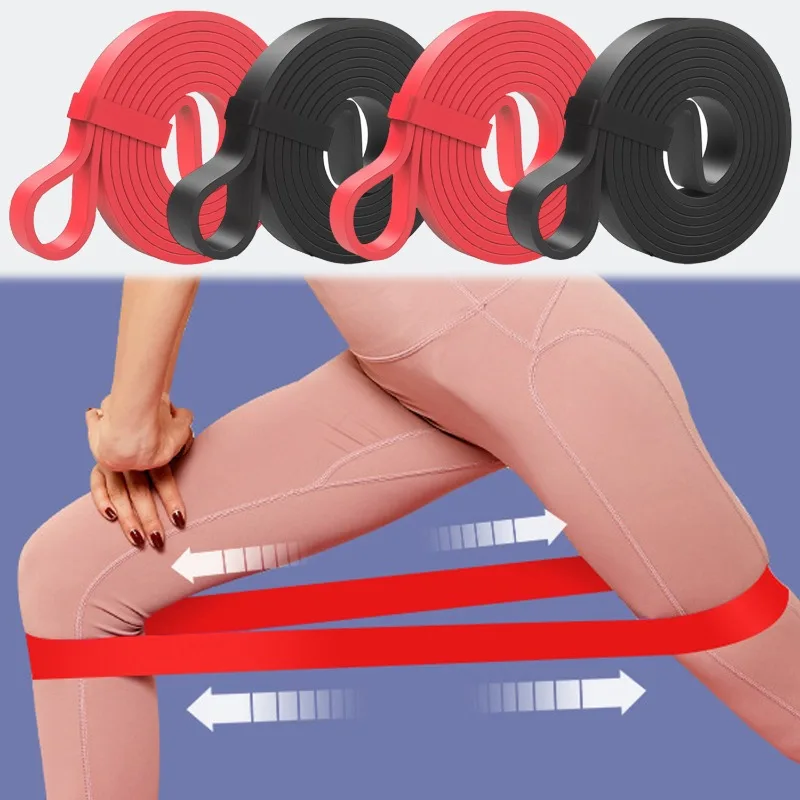 Heavy Duty Resistance Band Set Latex Elastic Bands for Pilates Workout Fitness Pull up Assist Training Body Shape Exercise