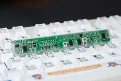 Circuit board space Keycaps OEM Profile Spacebar 6.25U Resin Material Handmade Compatible Mechanical Keyboard