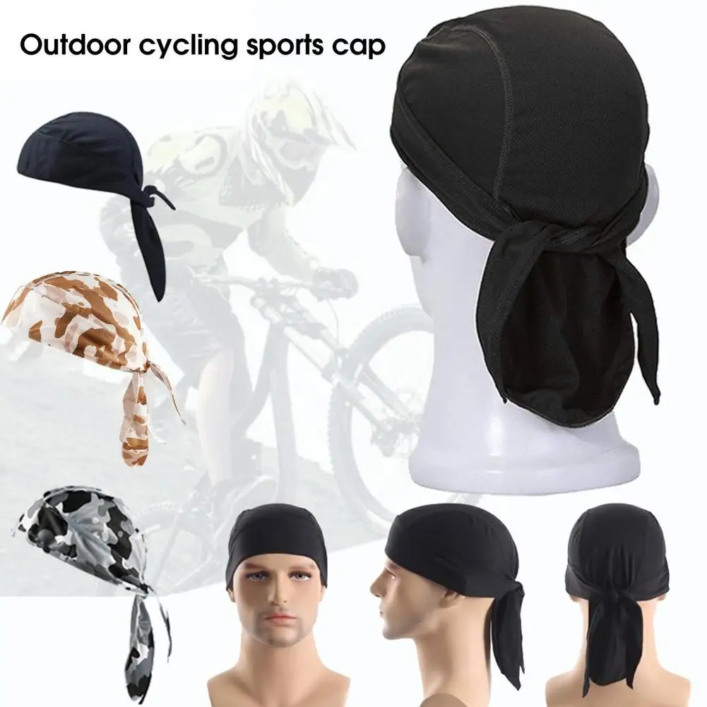 Cycling Cap Head Scarf Men Running Riding Bandana Headscarf Ciclismo Pirate Cap Headband Motorcycle Helmet Liner Biker Head Wrap