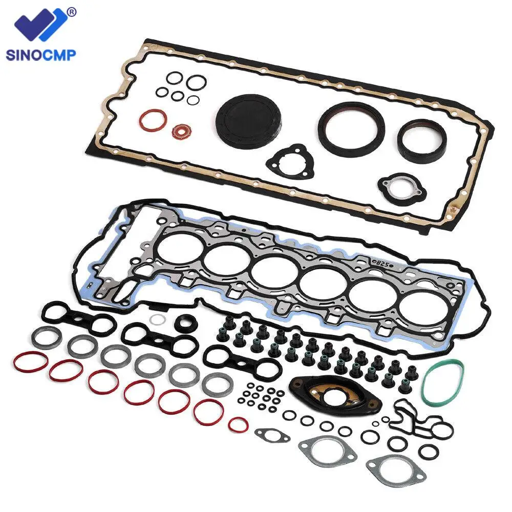 

N52 Engine Rebuilding Gasket Seals Set For BMW E60 E61 E90 E92 E93 E83 E84 E85 E86 E89 323i 325i 523i 525i X3 Z4 2.5L L6 N52B25