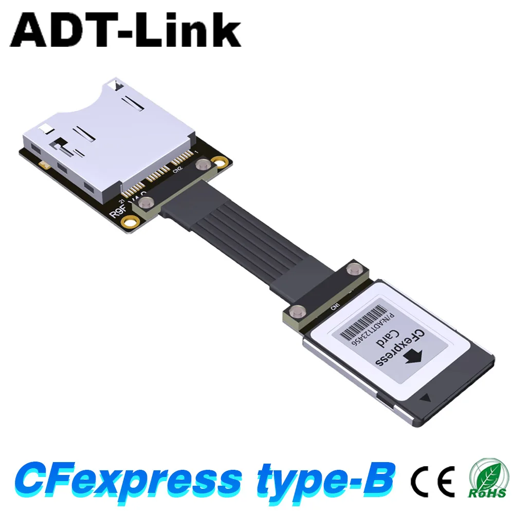 CF Card Extension Cable PCIe 4.0x2 CFexpress type-B 50Pin Industrial Control Machine Tool Equipment Digital Memory Card Cable