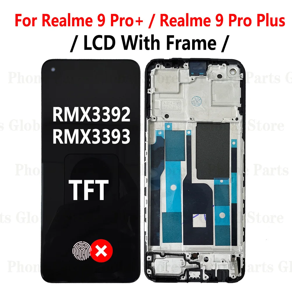 Schermo LCD Di Ricambio Per OPPO Realme 9 Pro Plus – Display + Touch + Kit Strumenti!