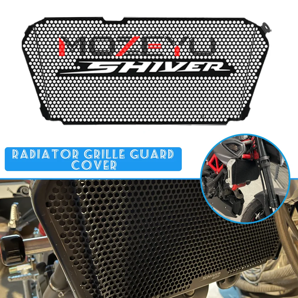 

For Aprilia Shiver SL 750 2007-2017 SHIVER 900 2018-2023 Motorcycle accessories Radiator Grille Cover Guard Protection Protetor
