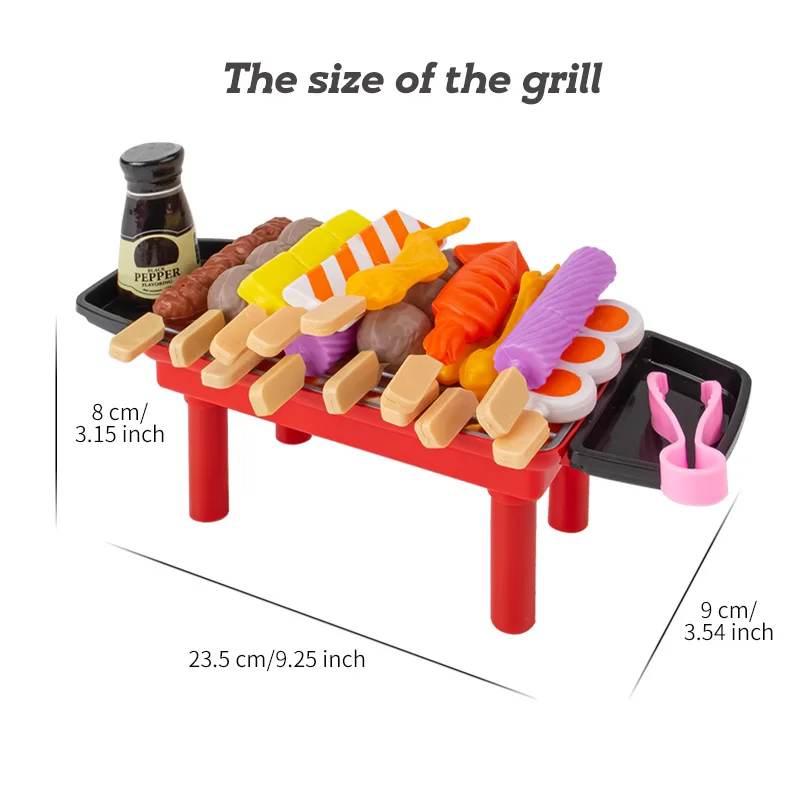 Mini Küche Pretend Spielen Spielzeug Grill Set kinder Kochen Simulation Lebensmittel Multi-set Weihnachten Geschenk Für Kinder Kleinkinder – Detail 1