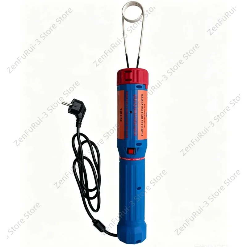 1100W Magnetic Induction Heater Kit 110V 220V Automotive Flameless Heat Induction Heating Machine 8 /10 Coils Car Repair Tool