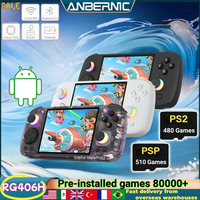 ANBERNIC RG406H Handheld Game Console 4 Inch IPS Multi-touch Screen Android 13 3D Hall joystick hall trigger Video Game RG 406H