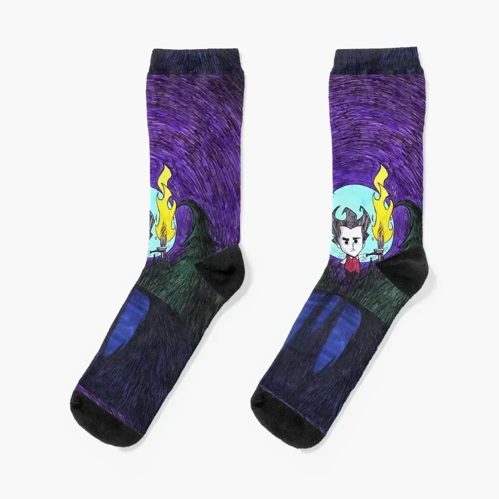 

Don't Starve Socks essential floral retro new year Socks For Women Men's