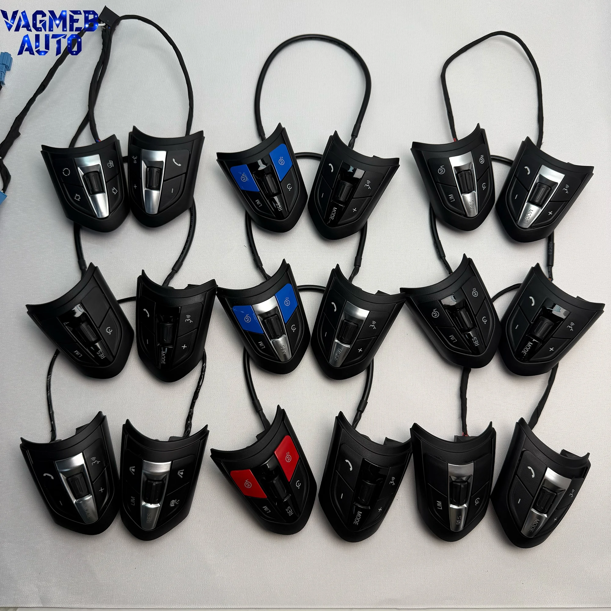 Passend für BMW F10 F20 F30 -- M3 M5 Serie Tasten mit M1 M2 Tasten für BMW M Sport Lenkrad Multifunktionstasten