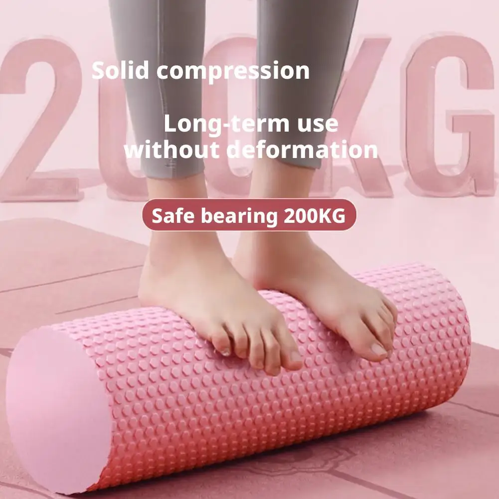 Hohe Dichte Schaum Yoga Roller EVA Tragbare Pilates Körper Übungen Gym Zylinder Sechseckige Roller Für Bein/Arm/rücken Muskel Massage