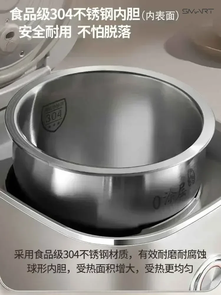 4L rice cooker, stainless steel 0-coated liner, smart cooking, no sticking to the pot rice cooker electric  food warmer