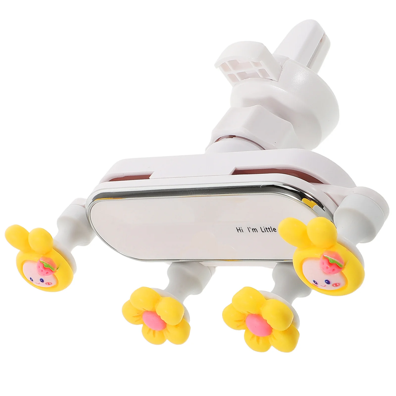 

Cute Bunny Car Phone Holder Rabbit Style Air Vent Mobile Phone Stand Fixed Car Smartphone Holder Cellphone Stand