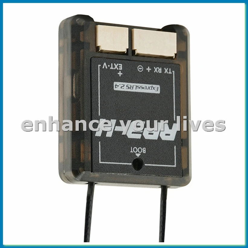 RP3-H ExpressLRS ELRS 2.4GHz Nano Receiver Dual Antenna Built-in TCXO for Heli Flight Controller-A23U