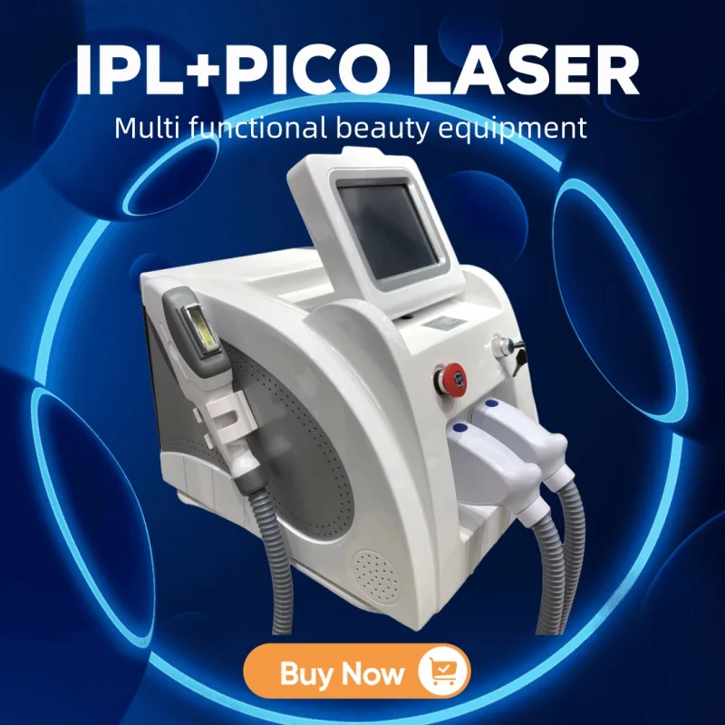 

2000W Portable 2 in 1 IPL OPT E light Multi Functional Hair Tattoo Removal Device ND:YAG 1064NM Skin Rejuvenation 2024