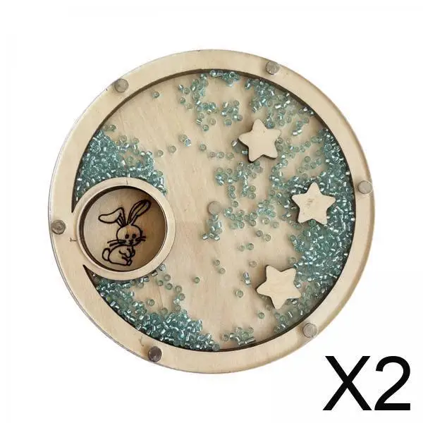 

Montessori Wooden Busy Board Accessories Educational Sensory Activity Toy for Children Early Learning