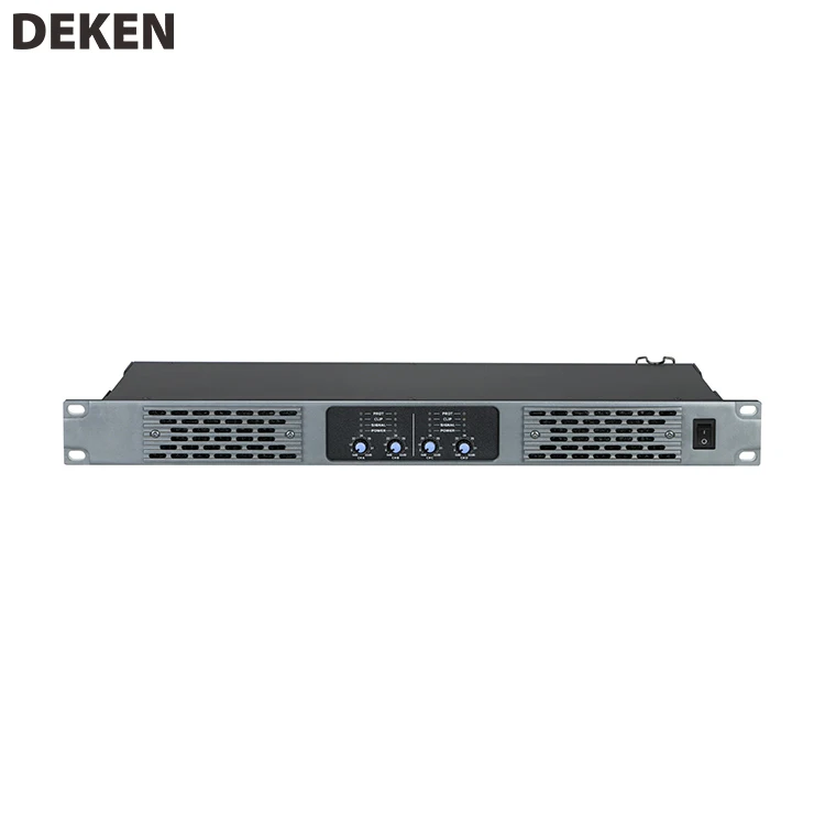 

DEKEN DA-4800 Factory Price Professional Audio Sound Equipment System Class D Digital Power Amplifier for Government Enterprise