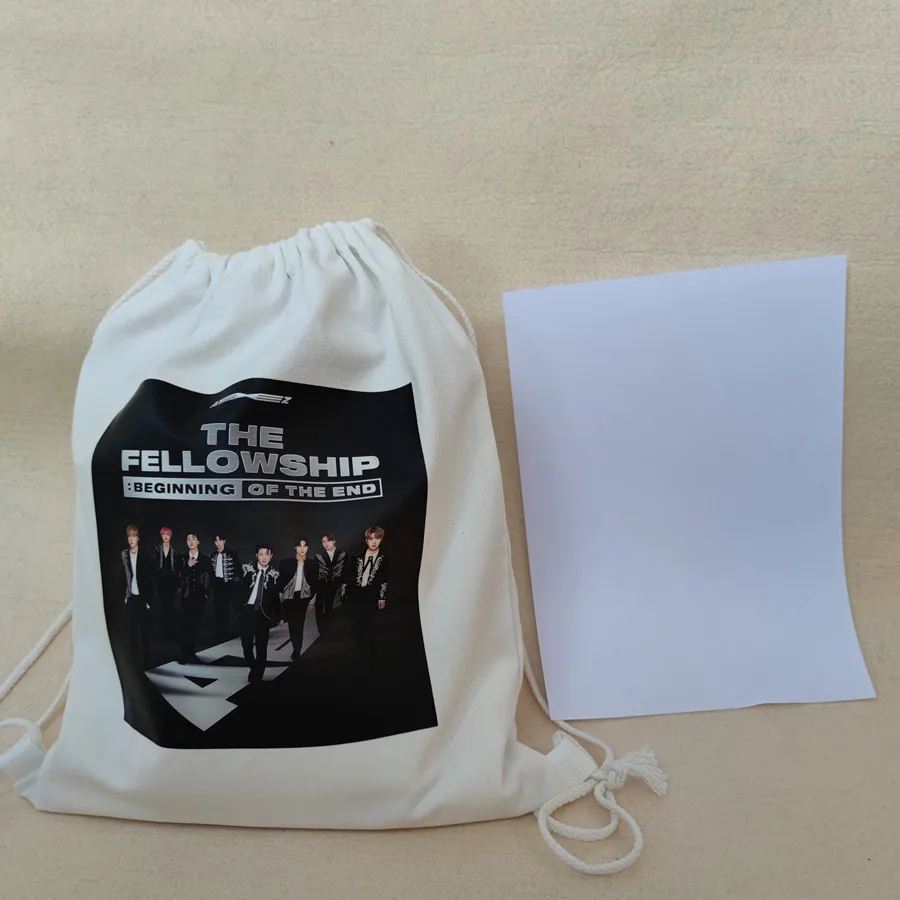 KPOP ATEEZ THE FELLOWSHIP : BEGINNING OF THE END WORLD TOUR Backpack Shopping Bag Travel Sport Rucksack Knapsack Drop Shipping