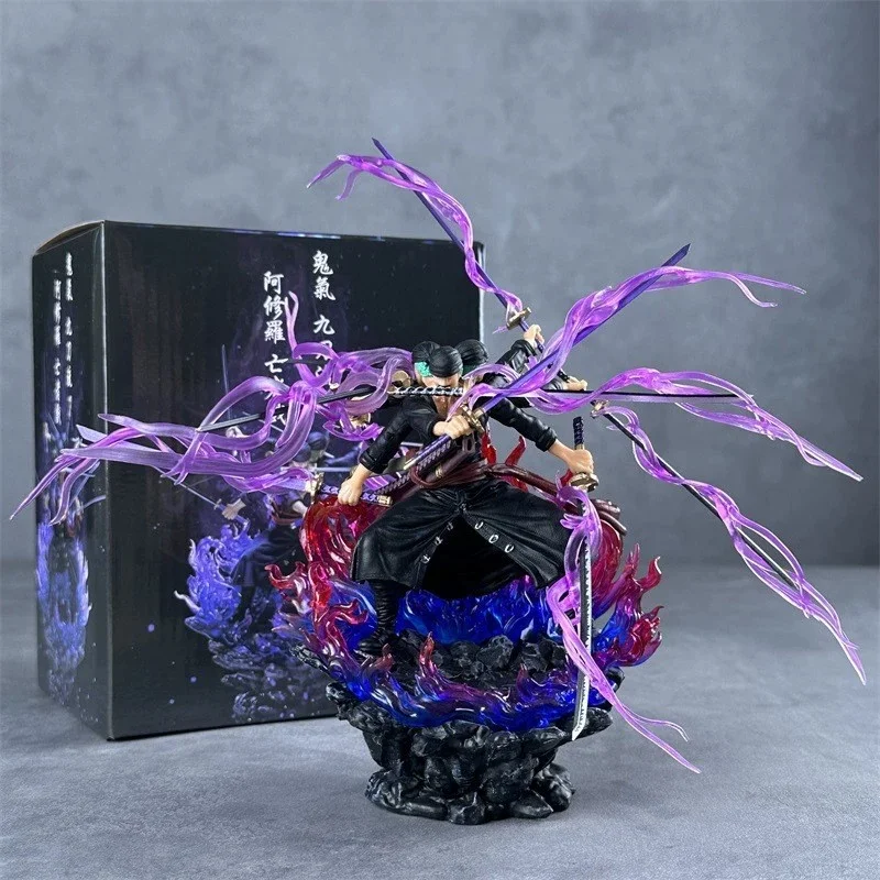 17CM One Piece Zoro Actionfigur Anime-Figur Asura Roronoa Zoro Statue Actionfigur Sammlermodell