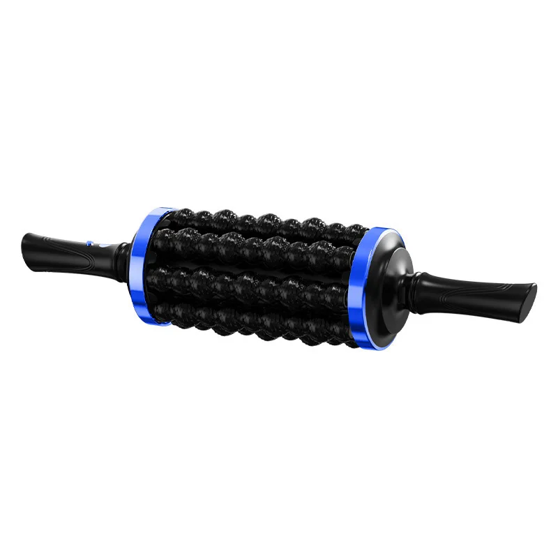 Cordless Electric Roller Fascia Massager Multi‑Speed Vibration Massage Device for Back Leg Foot Muscle Post‑Workout Recovery