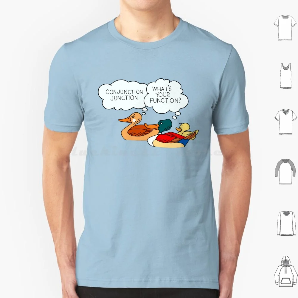 Camiseta Conjunction Junction-Patos 6xl, camiseta fresca de algodón, escuela, sábado por la mañana, dibujos animados, animación