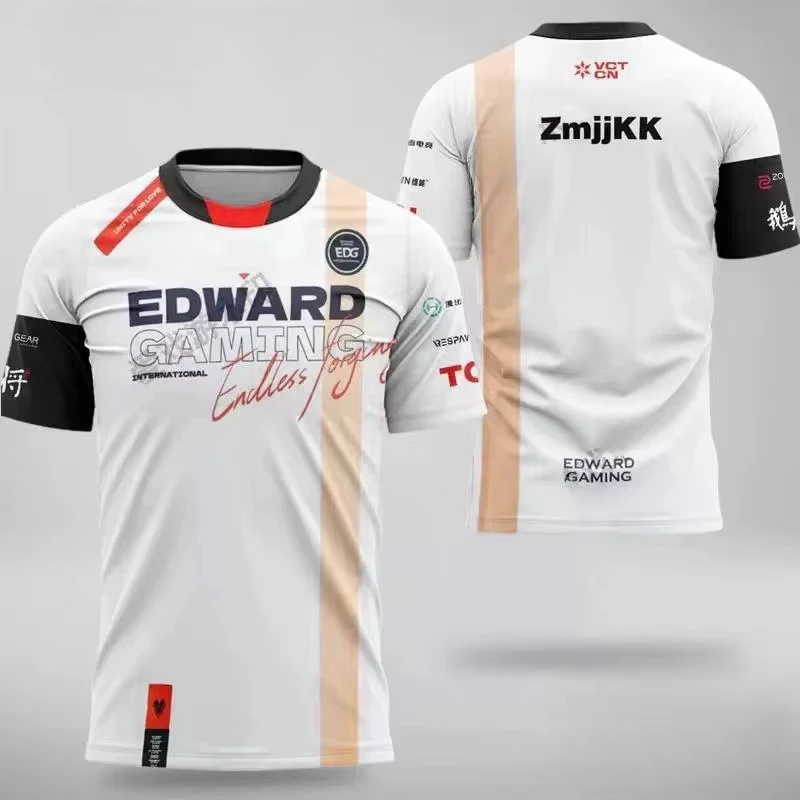 2024 Seoul Global Championship EDG eSports jerseys Uniform Valorant Short sleeved T-shirt zmjjjkk Team Shirt Fan Shirt