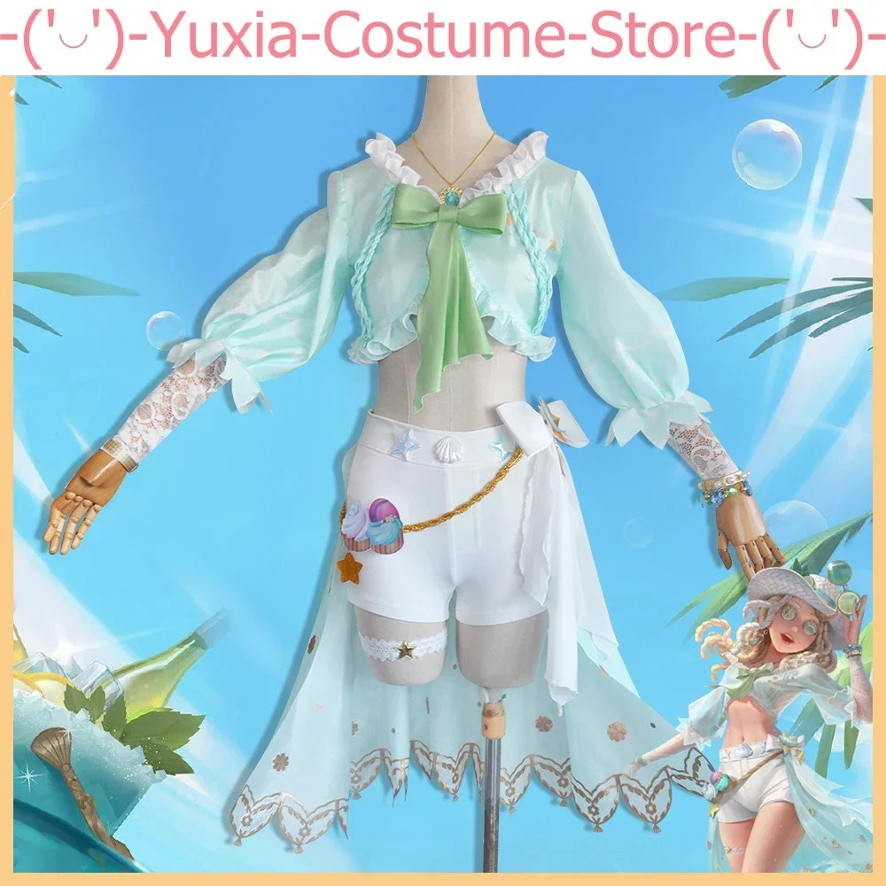 

Anime! Identity V Demi Bourbon Survivor Game Suit Lovely Uniform Cosplay Costume Halloween Party Role Play Outfit Women