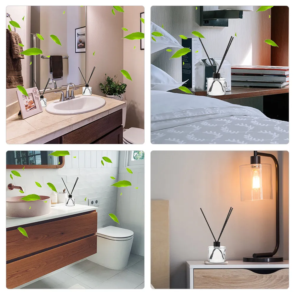 

1Set Exquisite Shiny Glass Diffuser Bottle Empty Aromatherapy Volatile Bottles Desktop Fragrance Diffuser Bottle for Living