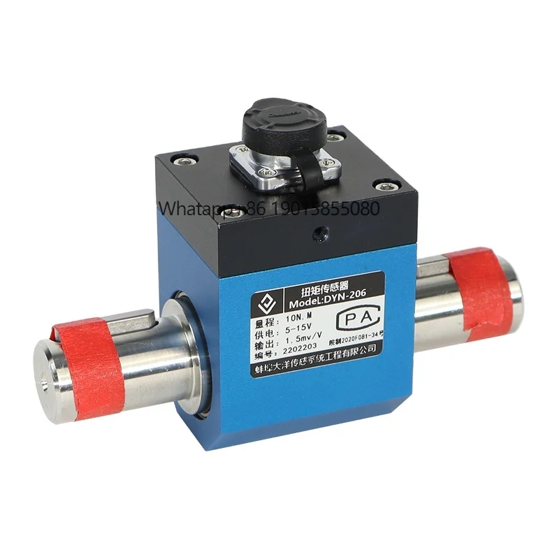 

Multiple Ranges Motor Speed Power Measuring Instrument Transducer Non contact Rotary Torque Sensor With OLED Display