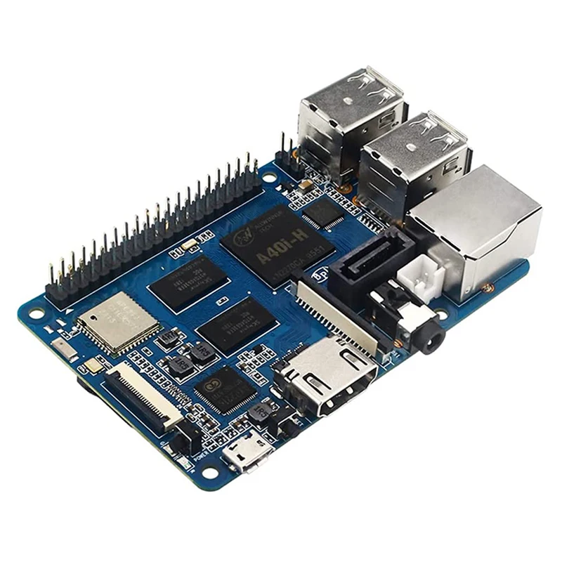 Imagem -03 - Banana pi Bpi-m2 Berry Allwinner A40i-h Cortex a7 1gb Sdram Wifi bt Porta Sata Mesmo Tamanho do Raspberry pi 3