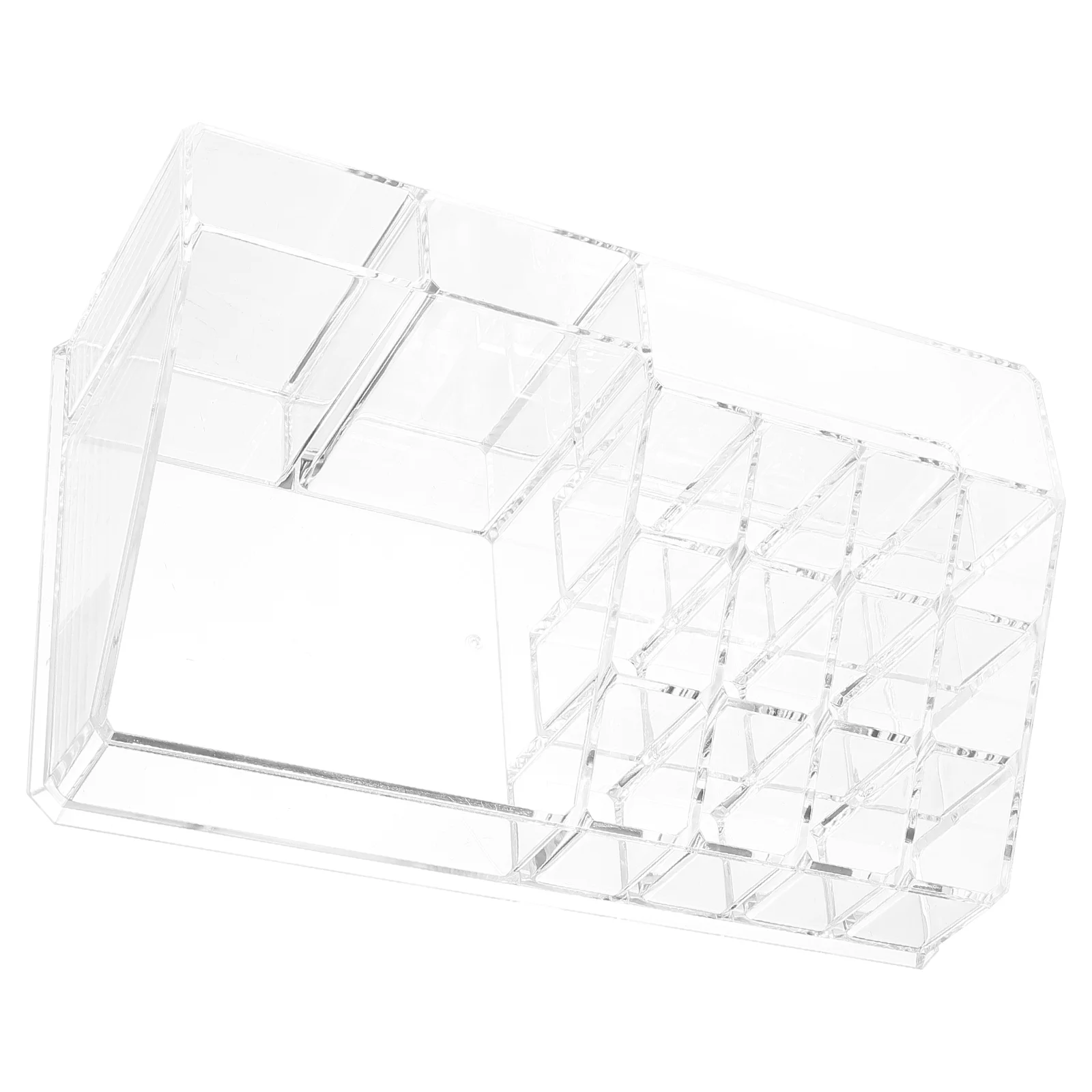 Makeup Storage Box Holders and Organizers Vanity Lipgloss Lipstick Skin Care Brush for Portable Acrylic