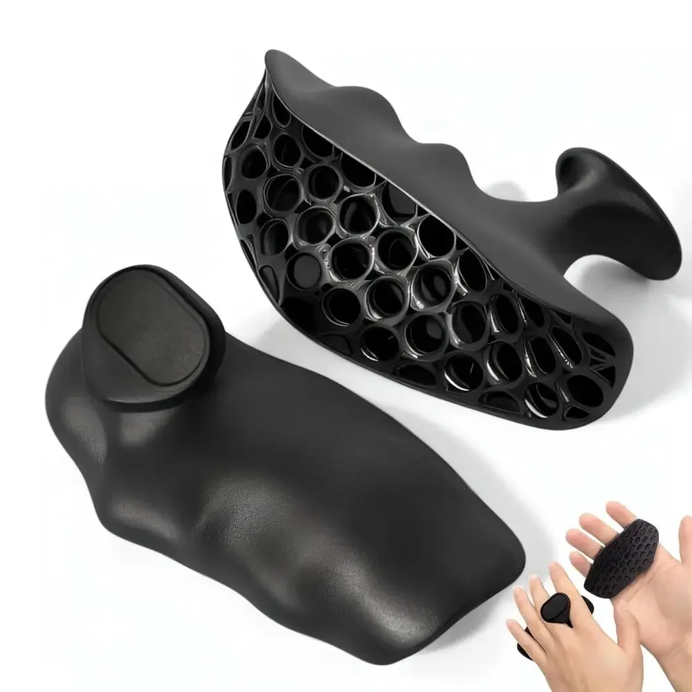 

New Anti-Slip Grip Strengthener Portable Finger Trainer Breathable Comfort Workout Grips for Dumbbell Lifting No Sweaty
