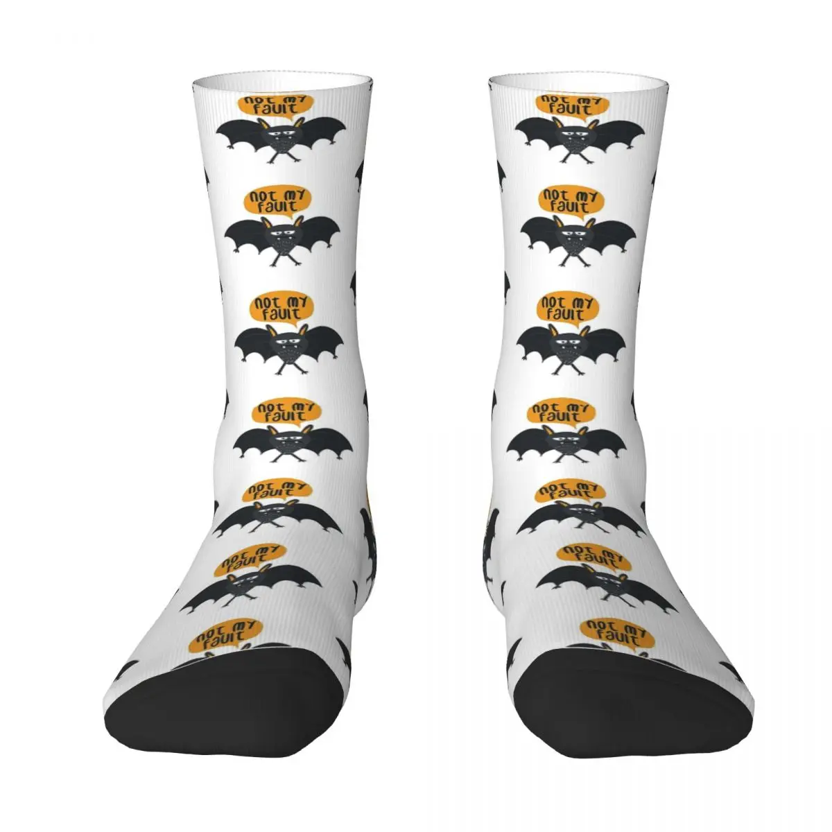 

Covid bat Funny Unisex Winter Socks Cycling Happy Socks Street Style Crazy Sock