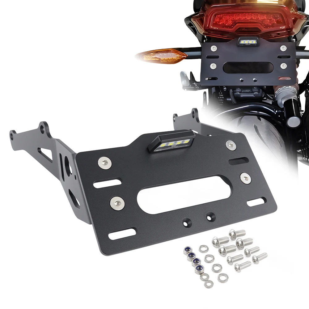 

Motorcycle License Plate Holder Bracket For Indian FTR 1200 Rally /R Carbon /S /Championship Edition Tail Tidy Fender Eliminator