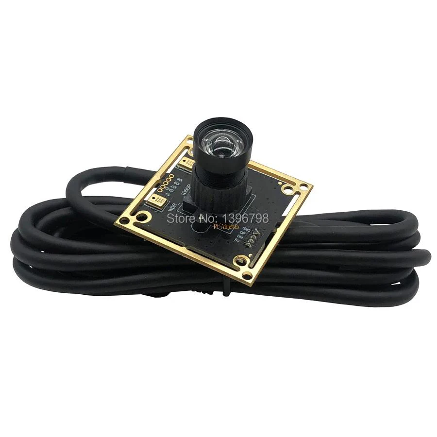 2MP Distorsione Zero UVC Webcam 30FPS Modulo fotocamera USB Riprese Ampio riconoscimento facciale dinamico 1080P Linux Supporto Windows Audio