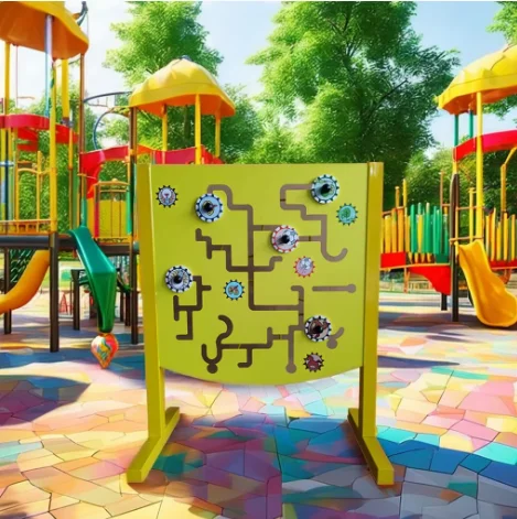 Mobile Circular Maze Sensory Experience, Children's Toys Interactive Games Event Games Carnival Games Event Props