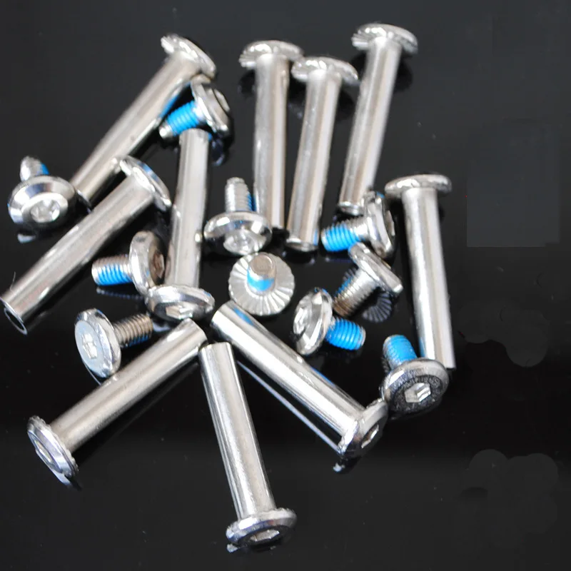 Roller Skates Axle Skates Frame Screws 3.1cm or 3.6cm Double-section Bushing for Kids or Adult Skates