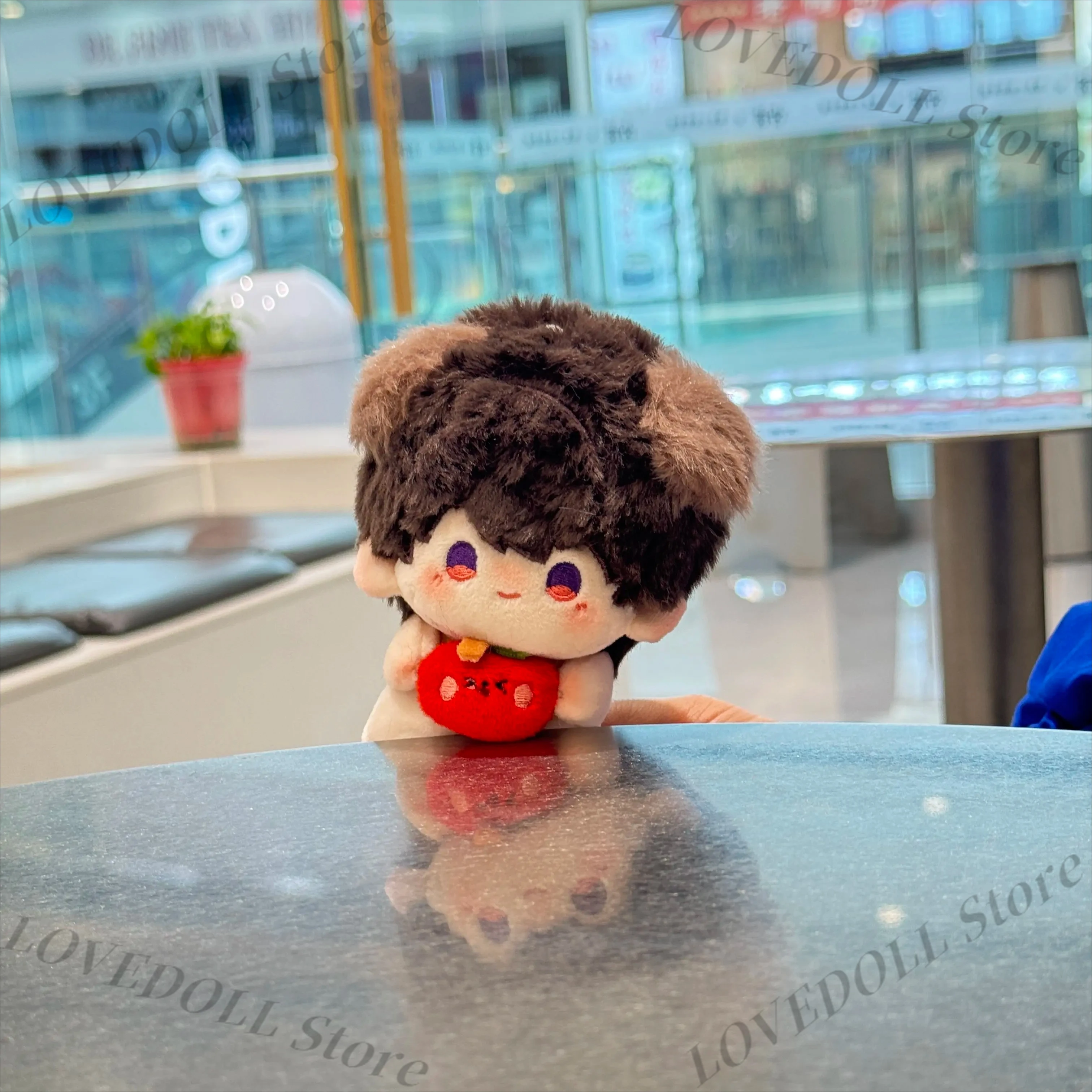 

Плюшевая кукла-брелок Love and Deepspace, 10 см, аниме-фигурка, мягкая игрушка, пушистый брелок для сумки, кулон, подарок для девочек, косплей-фигурка