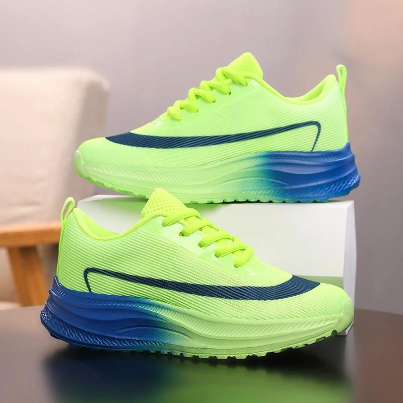 

Spring New Professional Childrens Sports Shoes Lightweight Cushioned Stable Running Shoes Campus Commuting Daily Casual Shoes