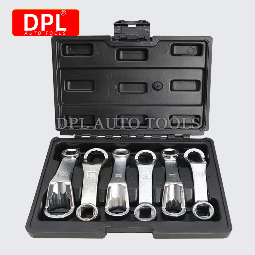Kit chiavi per rimozione filtro olio con viti di fissaggio offset a 12 punte, chiave per regolazione camber posteriore, bussola per supporto motore