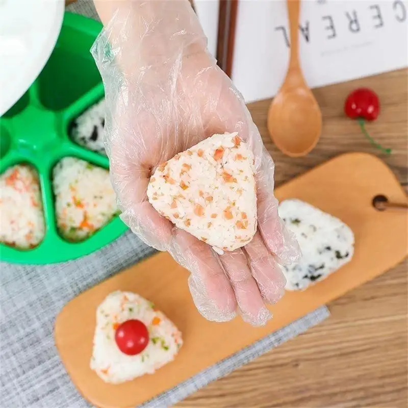 Sushi Mold Onigiri Rice Ball Food Press Triangular Maker Mold Sushi Kit Kitchen Tools Bento Box Accessories Rice Ball Maker