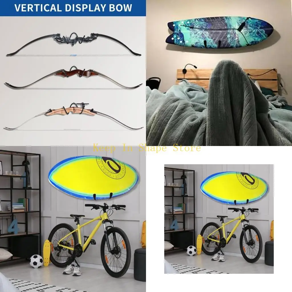 

U1JC Skateboard Hook Denger Display Display Rack Sull Crackte Crackte Crackst Organizers Организаторы