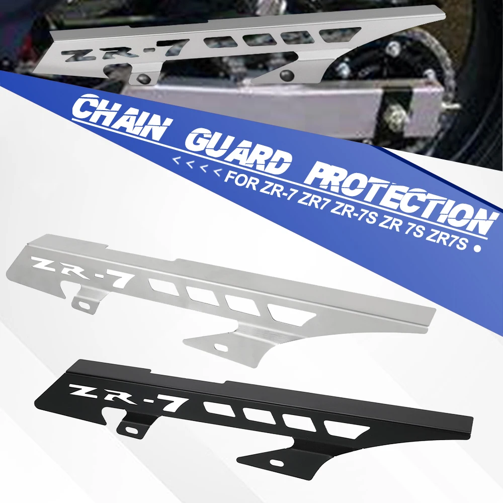 

Motorcycle Chain Protector Guard For Kawasaki ZR-7S ZR 7S ZR-7 ZR7 1999 2000 2001 2002 2003 2004 Guide Guard Rear Sprocket Cover